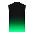 thumbnail image 3 of Njoeus Gradient Color Men's Sports Tank Tops Summer Hawaiian Palm Tree Graphic Beach Shirts for Men Casual Sleeveless Muscle Shirts for Gym Workout Running S-XXL Green Summer Savings, 3 of 4