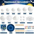 thumbnail image 2 of Kit de proyecto de sistema solar con 64 piezas para niños de 3 a 5 años, 2 of 7