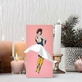 thumbnail image 5 of Creatives Lady Flying Skirt Tissue Box Pink, 5 of 5
