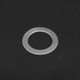 thumbnail image 4 of Uxcell 30mm O.D. 1mm Thick Nylon Flat Washers for M20 Screw Bolt, 200 Count, 4 of 6