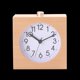 thumbnail image 5 of Reloj despertador silencioso cuadrado de madera creativo con luz nocturna, 5 of 8