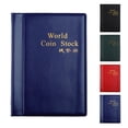 thumbnail image 2 of CAROOTU 120 Coin Pockets Collection Collecting Storage Holder Money Penny Album Book, 2 of 6
