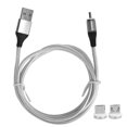 thumbnail image 2 of AMONIDA 3 In 1 Super Fast Charging Cable,3 In 1 Nylon Braided Magnetic 5A Super Fast Charging Cable For IOS/Type C/Micro USB Ports,Nylon Braided Fast Charging Cable, 2 of 8
