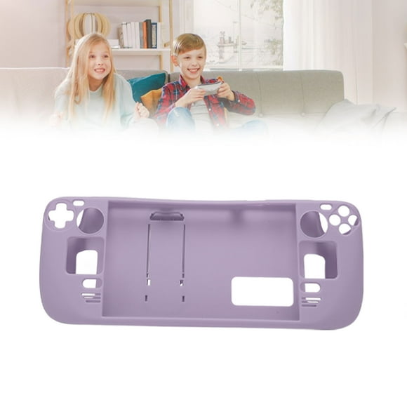Protective Silicone Case for Steam Desk, Shockproof PC Stand Case, Full Shell Compatible with Steam Deck Game Handhelds, for Gamers