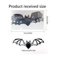 thumbnail image 2 of LHNFT 24 Pcs Halloween Bat Wall Sticker, Wall Black Bat Decorations for Party, Halloween Decorations Indoor Room Stickers, Bat Baby Shower Decorations for Girls and Kids, 2 of 4