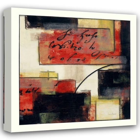 Lucia Marque 15x15 Gallery Wrapped Canvas Wall Art Titled - Royal Phase II