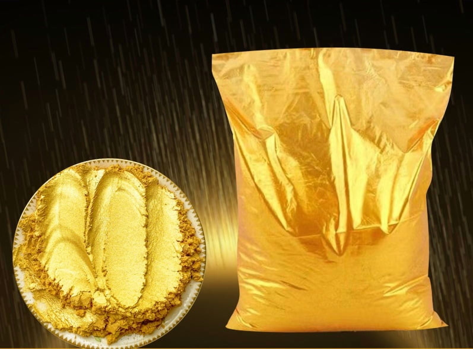 Gold Pearlescent Powder Gilding Gold Powder Pearlescent Pigment for Ink, Coatings, and Ceramics
