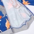 thumbnail image 5 of Toddler Boys Dinosuar Zip-Up Hoodie Winter Fall Long Sleeve Top 2-7 Years, 5 of 6