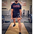 thumbnail image 4 of BROKIG Mens 5" Gym Bodybuilding Shorts Running Workout Lightweight Shorts with Pockets (Medium, Black), 4 of 7