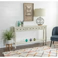 thumbnail image 3 of Pemberly Row Table Console Transitionnel en Bois Crème, 3 of 17