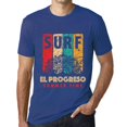 thumbnail image 1 of T-Shirt Graphique pour Homme Été Surf In El Progreso Écolo Édition Limitée T-Shirt à Manches Courtes Vintage Anniversaire Cadeau Nouveauté, 1 of 7