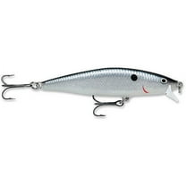 Rapala Flat Rap 08 Minnow Fishing Lure 3 1/8" 1/4oz Silver