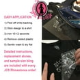 thumbnail image 4 of JCS Rhinestones Boss Mom Iron-on Clear Rhinestone Pink Rhinestud Transfer, 4 of 4