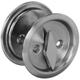 thumbnail image 1 of Kwikset 335 15 RND PCKT DR LCK Cerradura redonda para puerta de bolsillo para cama/baño en níquel satinado, 1 of 5