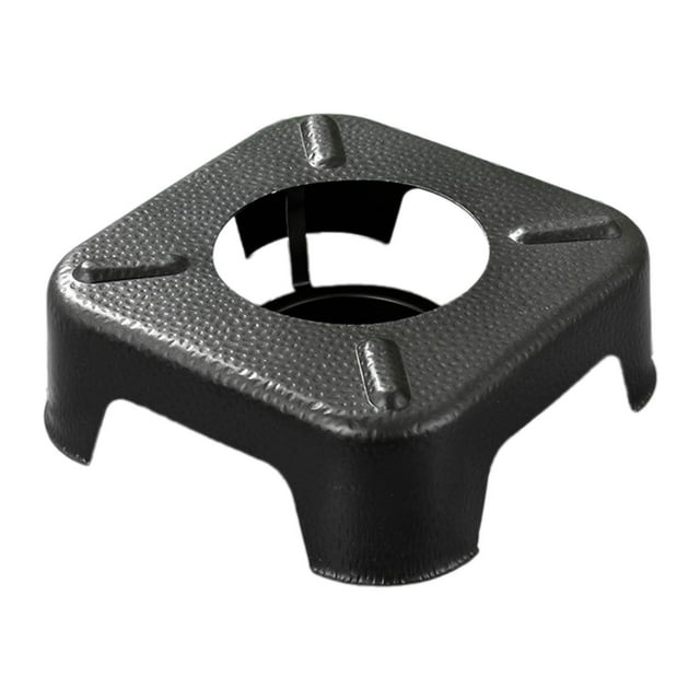 Accesorios para acampar de quemadores de alcohol accesorios de acero inoxidable de acero inoxidable para restaurantes de picnic senderismo al aire libre Negro