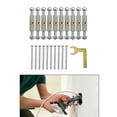 thumbnail image 3 of fastboy Cassette Screws Support Rod Kit Rust Resistant Repair Device for Wall Switch 86 White, 3 of 9