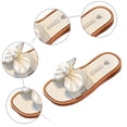 thumbnail image 5 of Hessimy Baby Girl Shoes Kids Boys Shoes Thick Shower Sole Bathroom Slippers Sandals Slipper Girls Slides Shoes for Toddler House Shoes slipperstoddler kids(White,13.5), 5 of 5