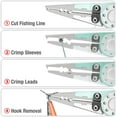 thumbnail image 2 of HAUSHOF Fishing Tool Kit, 3-Piece Stainless Steel Set with Fish Lip Gripper, Hook Remover & Pliers, Corrosion-Resistant with Lanyard, 2 of 9
