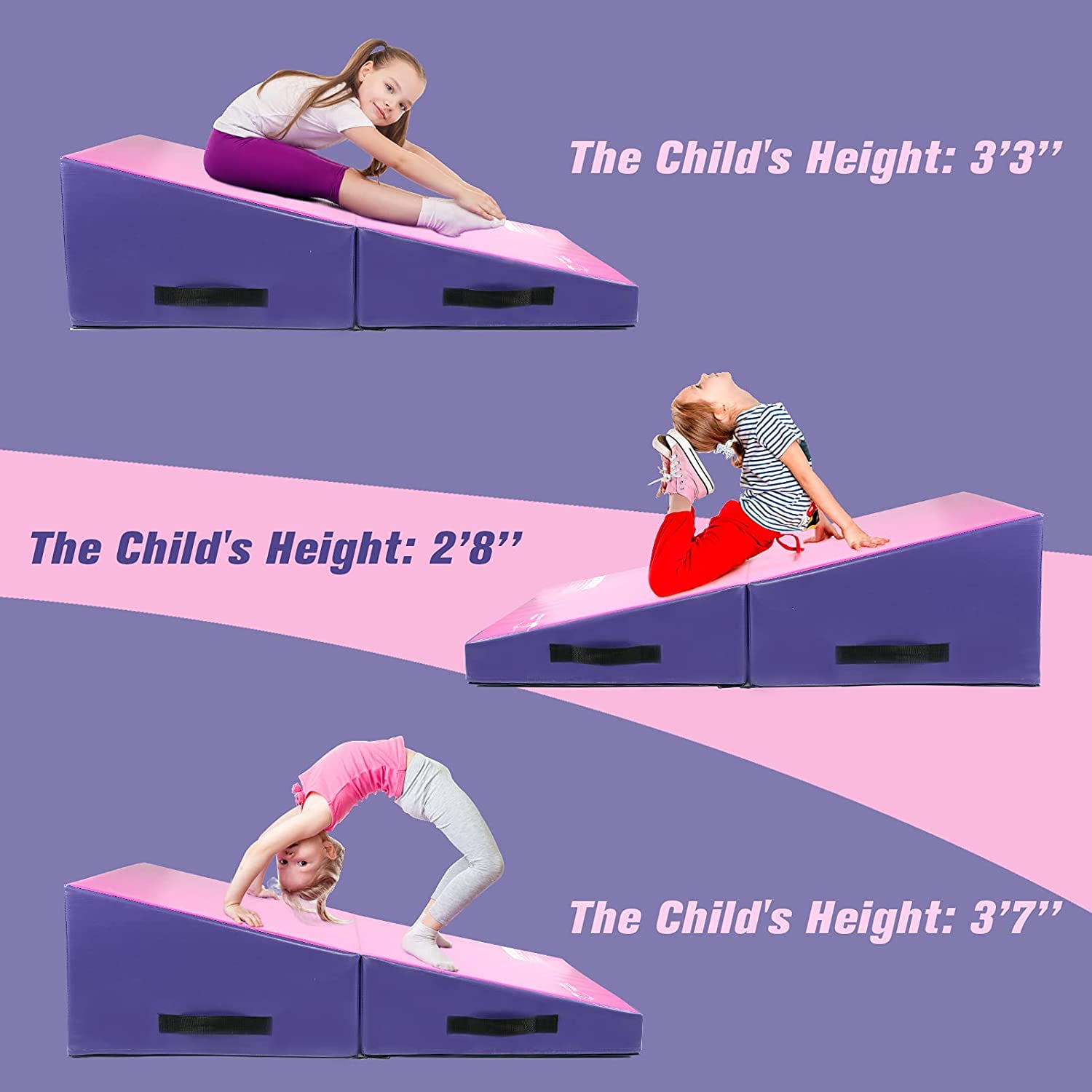 Buy Kangaroo Hoppers 48” x24” x14” Gymnastics Cheese Mat, Incline