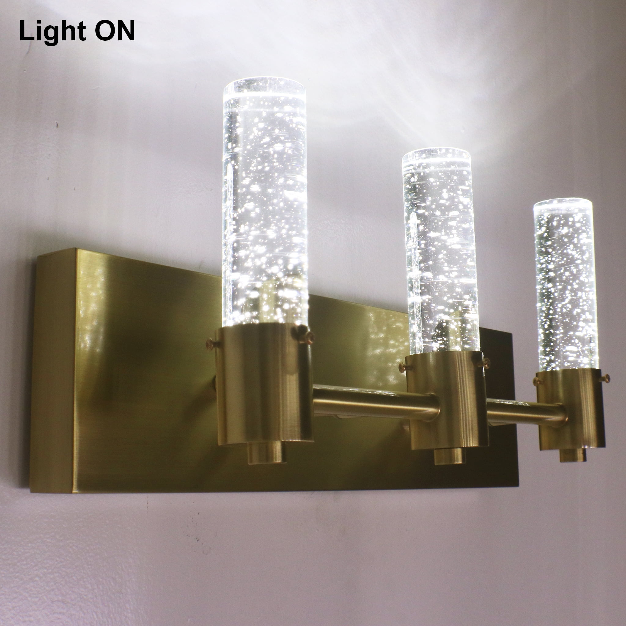Soffi 3 Light LED Modern Bathroom Vanity Wall Light Fixture