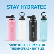 Thermoflask 40oz Stainless Steel Chug Water Bottle, Onyx