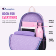 thumbnail image 3 of Champion Boys & Girls School Backpack with Detachable Lunch Box Set - 2-Piece Bundle for Kids (17 Inch), 3 of 8