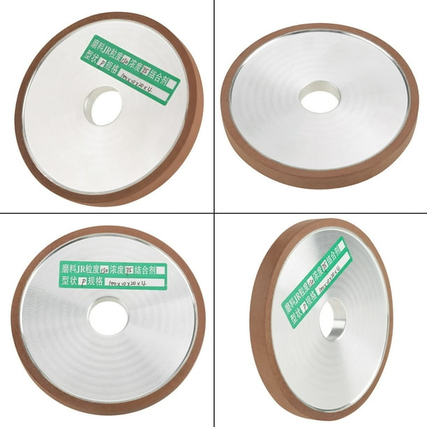 1 disco de pulido de resina de diamante de 100 x 20 x 10 mm para amoladora de corte, grano 150