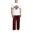 thumbnail image 5 of CafePress - Is It Football Season Yet Men's Light Pajamas - Men's Light Loose Fit Cotton Pajama Set, 5 of 7
