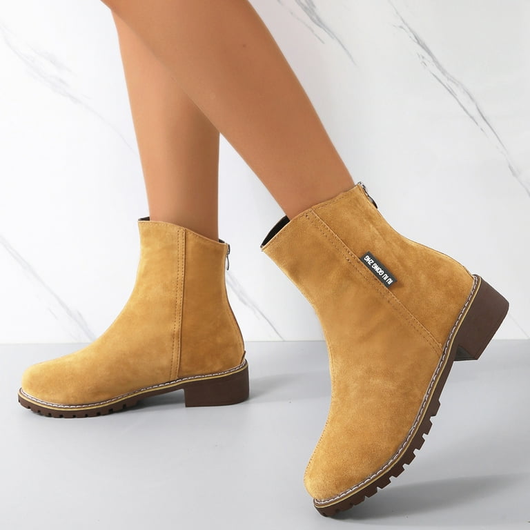 Back zipper vintage boots sale