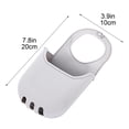 thumbnail image 3 of Kitchen Sink Organizer, Faucet Hanging Caddy with Quick-Dry Design, Sponge Holder for Kitchen Sink, Over Faucet Storage Basket for Sponges Brushes Soap Dishcloth, 3 of 7
