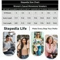 thumbnail image 6 of Stepedia Womens Tennis Shoes Rhinestone Sneakers Casual Walking Shoes for Women, Pink Size 5, 6 of 8
