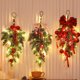 thumbnail image 5 of Adorno navideño colgante al revés para Navidad, corona navideña, suministros para adornos, 5 of 7