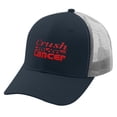 thumbnail image 2 of Glitter Baseball Cap crush cancer with stars and arrows Embroidery Dad Hat for Teen Casual Adjustable for Boating, 2 of 7