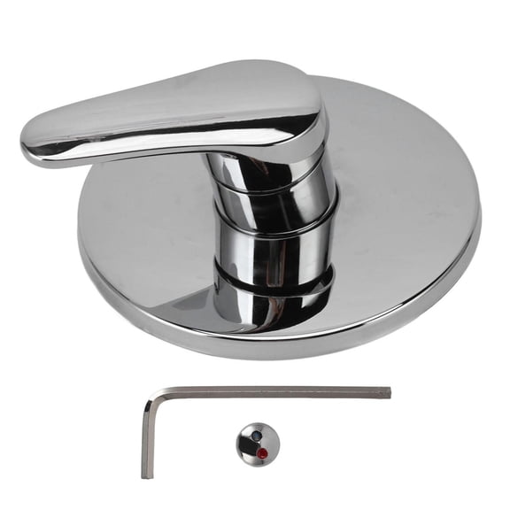 Xirurus Concealed Wall‑Mounted Mixer Faucet – High‑Flow Hot & Cold, Rust‑Proof Brass & Stainless Steel, Modern Chrome Finish
