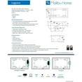 thumbnail image 5 of Malibu Home Laguna Rectangle Whirlpool Bathtub 66"x 36"x 22" in White, 5 of 5