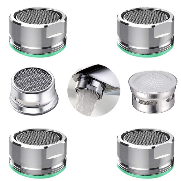 Arejador de grifo BOETOADG de 24 mm de latón, 4 piezas de repuesto