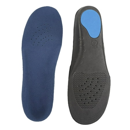 

1 Pair Sports Insoles Shoe Pads Absorbing Non-slip Insoles for Walking Hiking Running Size S