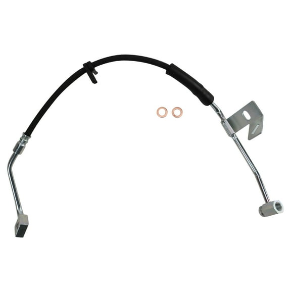TRQ Front Left Brake Hose Fits 2002-2005 Dodge Ram 1500 BLA62344