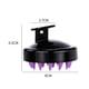 thumbnail image 3 of Cepillo de silicona suave para masaje capilar, ideal para uso en casa o salón, disponible en varios colores como negro, rosa y morado. Diseño ergonómico y ligero para una experiencia de lavado, 3 of 7