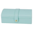 thumbnail image 2 of Jewelry Box, Necklace Display Box, Multilayer 6 Hook Designs for Travel Or Daily Use Weddings, Christmas Light Blue, 2 of 8