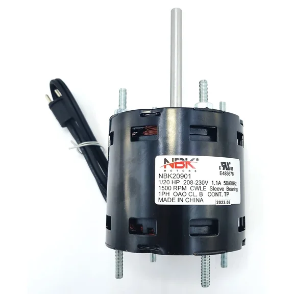 REPLACEMENT FOR Fasco D1103 Hvac Motor,Oao,1/20 Hp,1500/1300Rpm,Stud