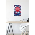 thumbnail image 4 of NBA Detroit Pistons - Maximalist Logo 23 Wall Poster, 14.725" x 22.375", 4 of 4