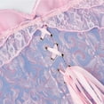 thumbnail image 3 of SRZYMJ Corset Bustier Women Basques Top Elegant Lace Sleeve Bridal Bustier Corset Shapewear for Waist and Figure, 3 of 3