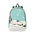 thumbnail image 2 of Rocae French Bulldog Taking a Bath for Durable Canvas Backpack Leisure Large Bag Travel Rucksack Multi-function Backpack Small, 2 of 8