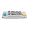 thumbnail image 4 of Small Keyboard with 3.5mm Headphone Jack Rechargeable Portable Electronic Music Organ Piano Toy with Stickers for Kids, 4 of 4