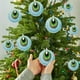 thumbnail image 5 of xihome Paquete de 3 adornos navideños colgantes de 8 cm para rbol de Navidad, decoraciones de espuma para fiestas, bodas y decoracin en interiores y exteriores., 5 of 6