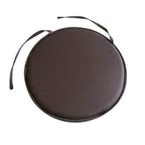 kladzum Solid Color Seat Cushion Round Chair Pads 11.8" Indoor Outdoor Chair Cushions with Ties, Chair Cushion for Dining Chairs, Office Chair Cushion for Travel, Camping, Trip