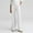 White, variant on Hueook Women Pants Tall Pants Long Women Fashion Solid Color Elastic Waist Sports Casual Pants with Side Pockets Black 2X