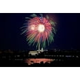 thumbnail image 2 of Highsmith, Carol 24x18 White Modern Wood Framed Museum Art Print Titled - July 4th fireworks, Washington, D.C., 2 of 4
