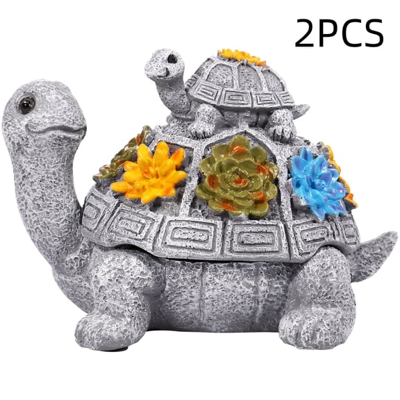 2Pcs Ash Tray Cute Turtle Ashtray with Lid Resin Cigarette Ashtray Multipurpose Exquisite Craft Ashtray Decorations for Home Porch Patio Office Outdoor Decor